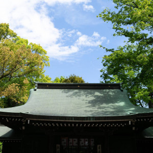 神社の屋根|624872さんの川越氷川神社・氷川会館の写真(1516242)