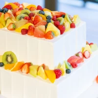 めちゃめちゃ可愛いウエディングケーキでした