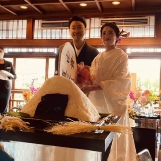 おむすび入刀
