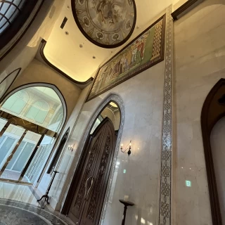 挙式会場の入場前