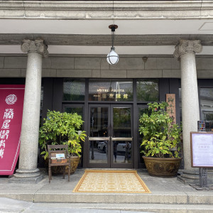 式場の入口です。|625218さんの藤屋御本陳（THE FUJIYA GOHONJIN）の写真(1538846)