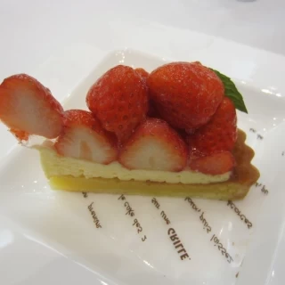 オプションでつけたケーキ