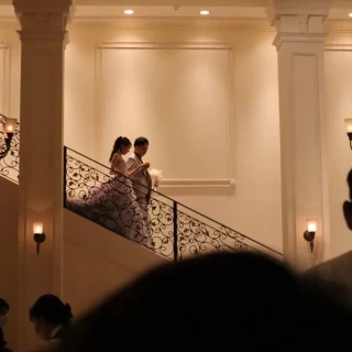 お色直しの入場です