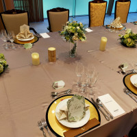 親族婚披露宴テーブルコーディネート