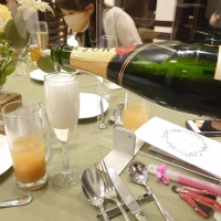 シャンパンは値上がりポイントでした