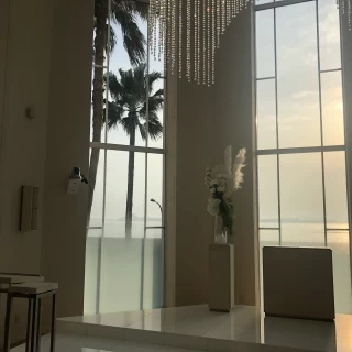 チャペルからもヤシの木がみえます