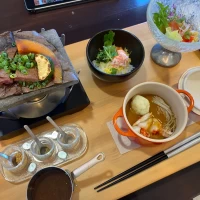 試食時料理