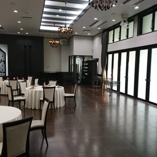 披露宴会場です