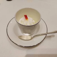お口直しのヨーグルトソルベ