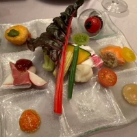 コース料理です。
