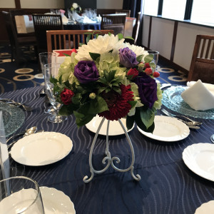 ゲストテーブル装花|626121さんのザ・グローオリエンタル名古屋の写真(1575786)