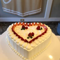 ケーキ入刀は素敵な思い出です。