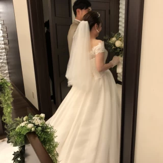新郎新婦との距離感が近かったです。