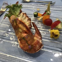 エビが美味しかったです。