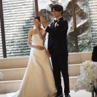 結婚指輪 披露