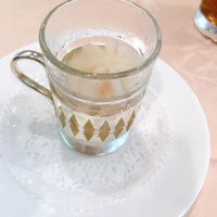 白桃のシャーベット