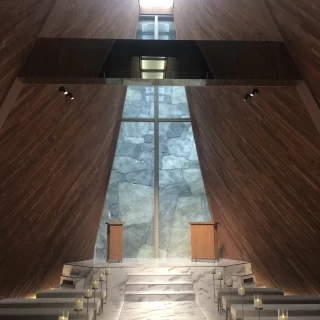 お洒落なチャペル