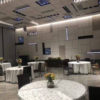 とても綺麗な会場でした。