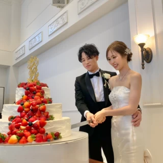 ケーキ入刀