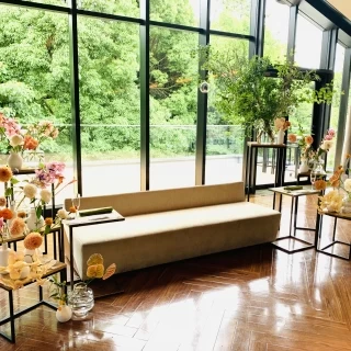 新郎新婦のメイン席
