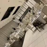 披露宴会場セッティング様子