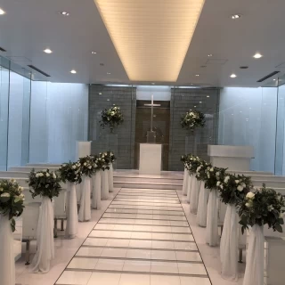 雨の日も綺麗だそうです