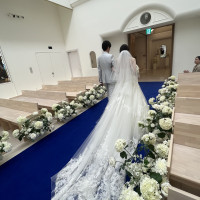 新郎新婦退場
