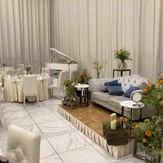 実際の披露宴会場
