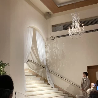 披露宴会場階段