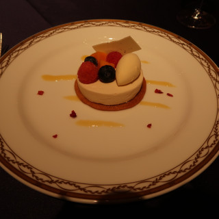 試食のデザート