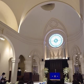 挙式会場内
