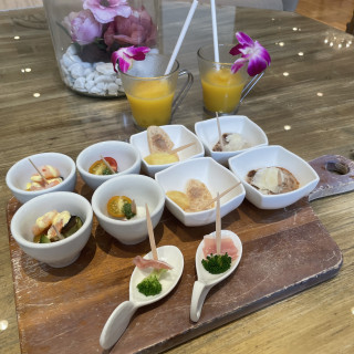プチパーティーの際のお食事です。