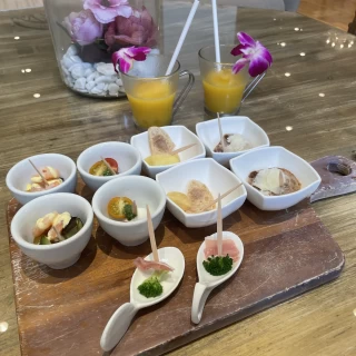 プチパーティーの際のお食事です。