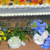 ケーキ装花