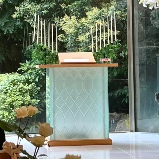 人前式時。チャペルルミエール