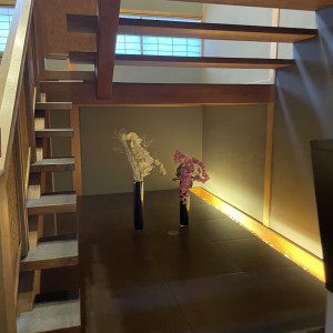 チャペルへの階段|628310さんのTHE GARDEN DINING 弓絃葉（ザ・ガーデンダイニング ユズルハ）の写真(1538518)
