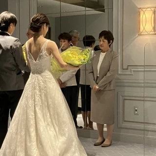 花束贈呈