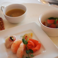 前菜です。味付けがあっさりしていて美味しかったです。