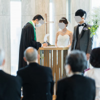 結婚証明書　牧師さんのサイン