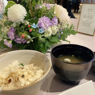 出された料理です