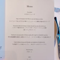 ブライダルフェアでいただいたお料理メニュー