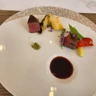 試食させていただいたお肉料理