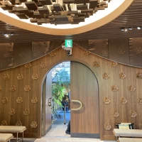 庭園神殿入り口