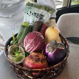 野菜をこだわってらっしゃると説明ありました
