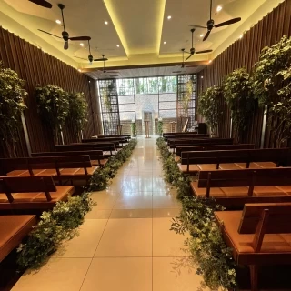 広々とした挙式会場