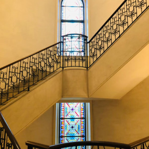 螺旋階段のステンドグラス|629168さんのホテルモントレ仙台の写真(1542216)