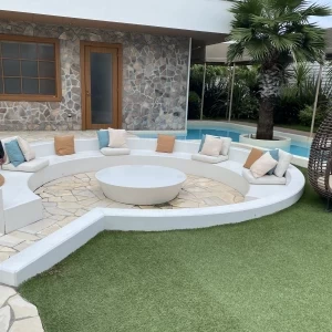 ここでウェルカムドリンクを楽しめる|629200さんのシーサイドヴィラ マウロアネーラの写真(1542512)