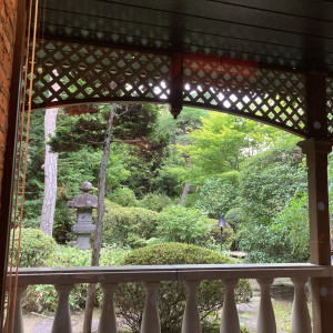 一階の披露宴会場から見える庭園です|629227さんの藤屋御本陳（THE FUJIYA GOHONJIN）の写真(1564835)
