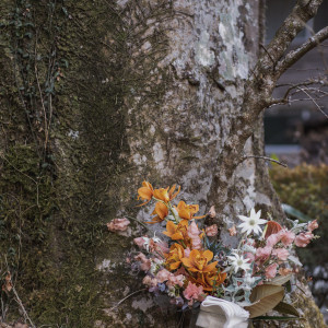 ブーケも自然の中で撮ってくれました|629268さんの箱根リトリート före（フォーレ）の写真(1545301)