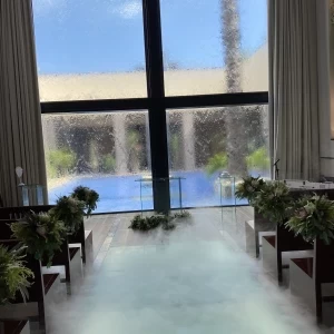 自然光が美しい挙式会場です。|629281さんのアイランドヒルズ迎賓館佐賀の写真(1542800)